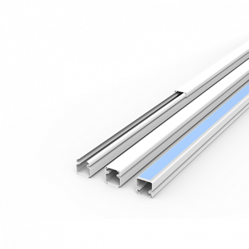 Canaleta C/ Fita Adesiva Dupla Face (sem divisoria) Branco - Enerbras
