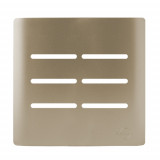 Placa 4x4 6 Interruptores  - Novara Champanhe