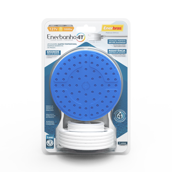 Enerbanho 4T Azul - 127V / 5500W - Enebras