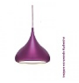 Pendente Moderno Luminária Chapel Violeta