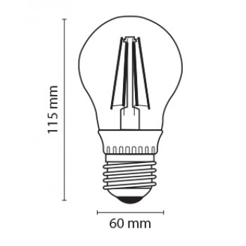 Filamento Bolinha  6W - 2700K