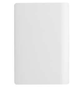 Placa Cega 4x2 Com Suporte - Novara Branco