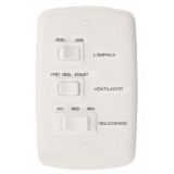 Conjunto Controle Ventilador 3 Teclas 220V 6A 