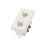 Módulo - Duplo Jack 2 Vias - Montreal Dicompel